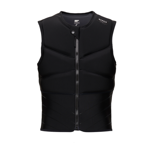 Mystic Block Impact Vest Fzip Black - Impact Kite Vests