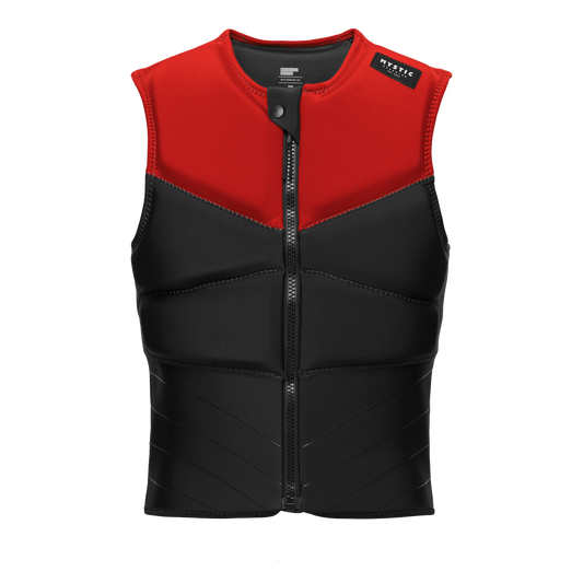 Mystic Block Impact Vest Fzip Red | 23 - Impact Kite Vests