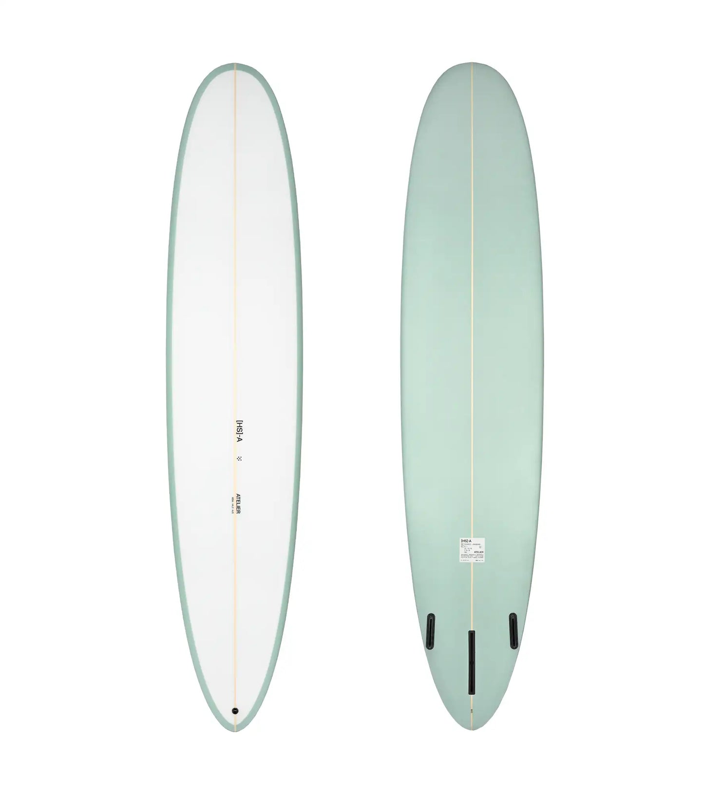 HS Atelier Classic Longboard PU - Futures - 2 + 1 Fin - Long Boards