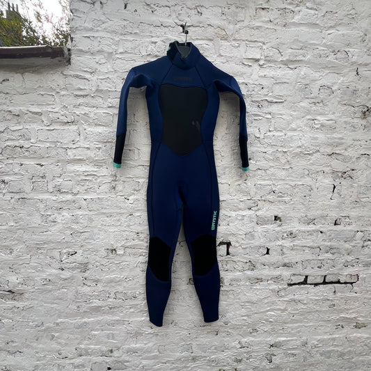 Mystic Brand Fullsuit 3/2mm Bzip Flatlock Women Night Blue USED - Fullsuit (Ungraded)