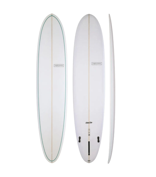Modern Golden Rule - PU - FCS II - 2 + 1 Fin FACTORY SECOND - Long Boards