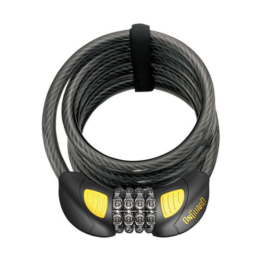 Onguard Doberman Glow Combo Cable Lock - Combo Cable Locks