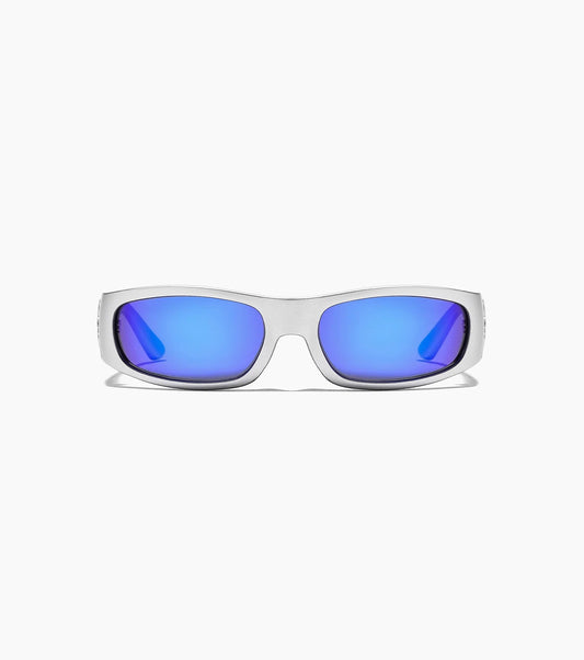 Ritual Vision - Parasite - Matte Chrome / Blue Reflective - Polarised