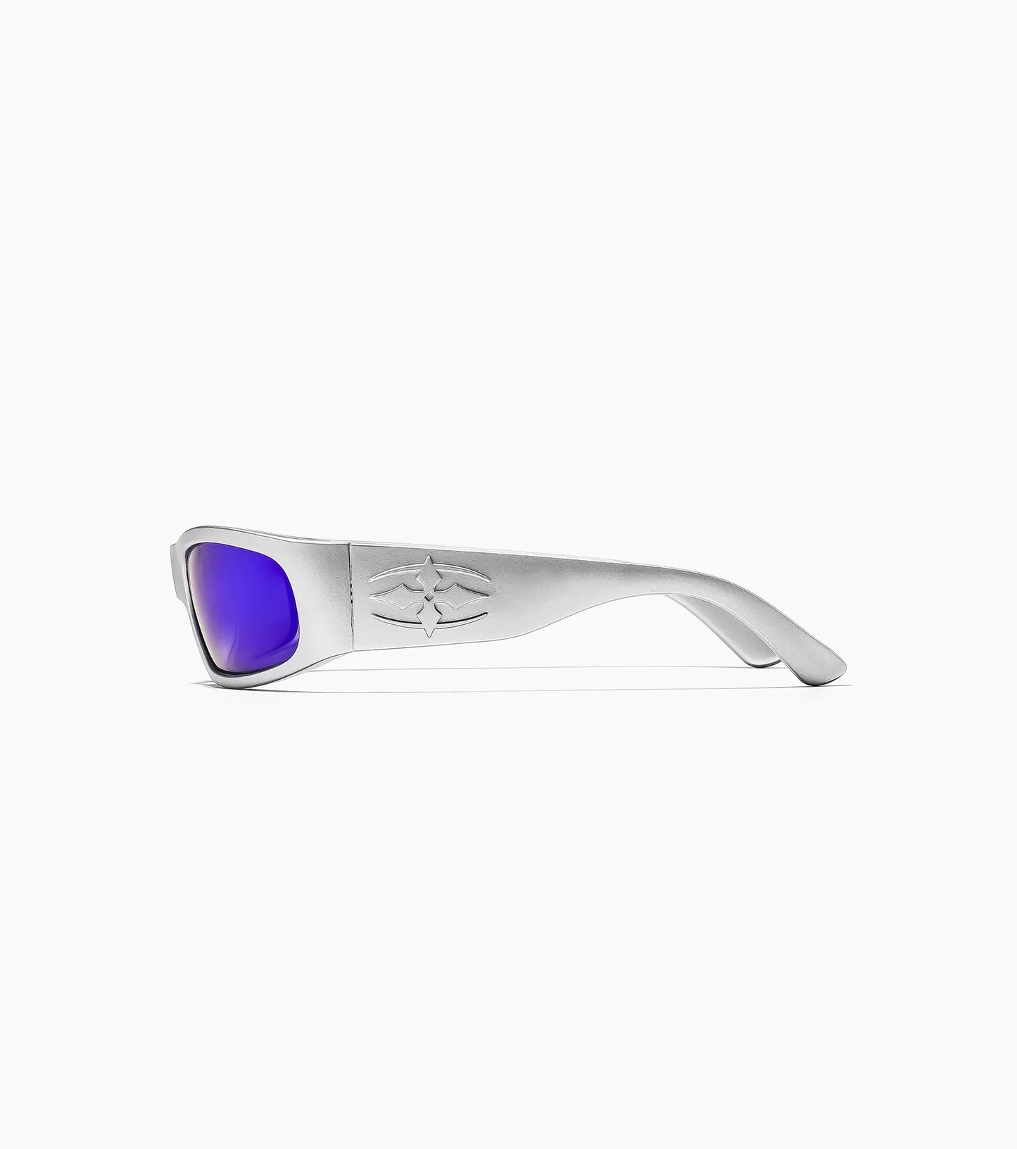 Ritual Vision - Parasite - Matte Chrome / Blue Reflective - Polarised