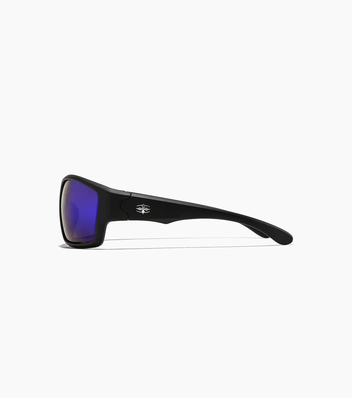 Ritual Vision The Decline - Matte Black / Blue Reflective - Polarised - Sunglasses