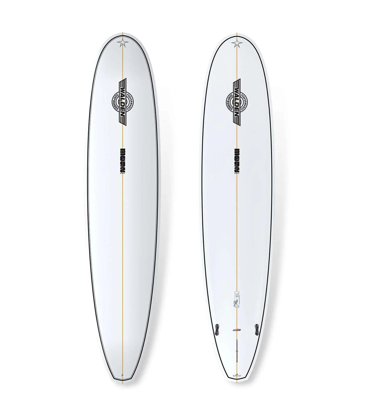 Walden Mega Magic - Fusion HD - FCS II - 2 + 1 Fin - Long Boards