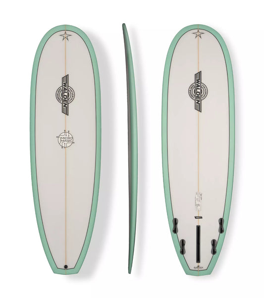 Walden Micro Magic - Trueride PU - FCS II - 4 + 1 Fin - Fun Boards
