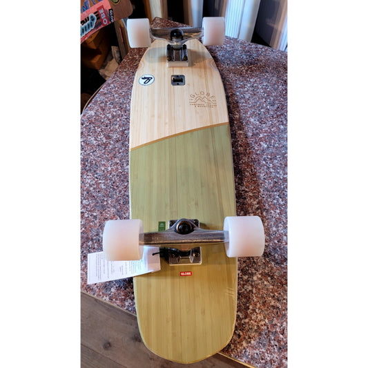 Globe Big Blazer 32' - Bamboo/Olive #10525195-BAMOLV - Complete cruiser USED - Cruisers (GRADE B)
