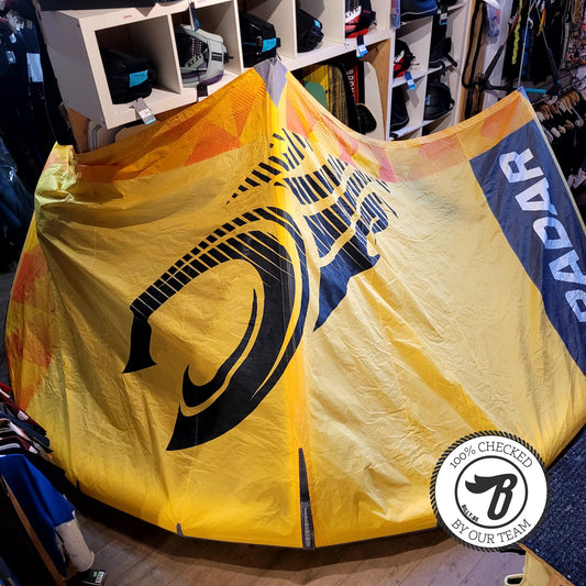 Cabrinha 12m RADAR Kite with bar USED | 15 - Kites (GRADE C)