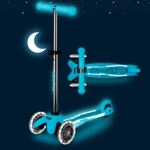 Micro MINI Deluxe Glow LED - 3 Wheel Steps