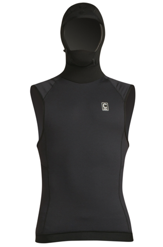 C-Skins Thermal Mens Hooded Vest - Hooded Vests