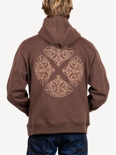 Devoted Printed Samoan Hood 480Gr - Hoodies
