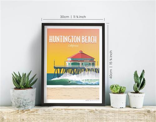 Awesome Maps Dream Spot Huntington Beach - Maps & posters