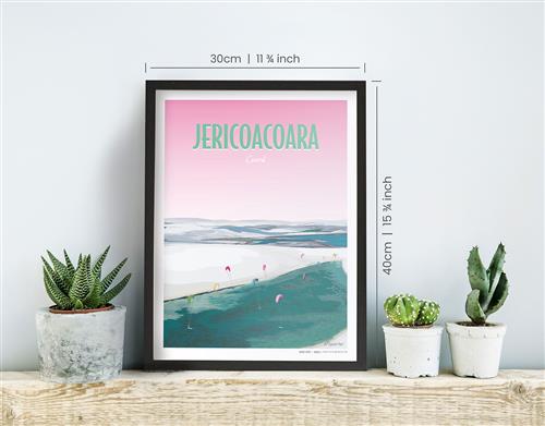 Awesome Maps Dream Spot Jericoacoara - Maps & posters