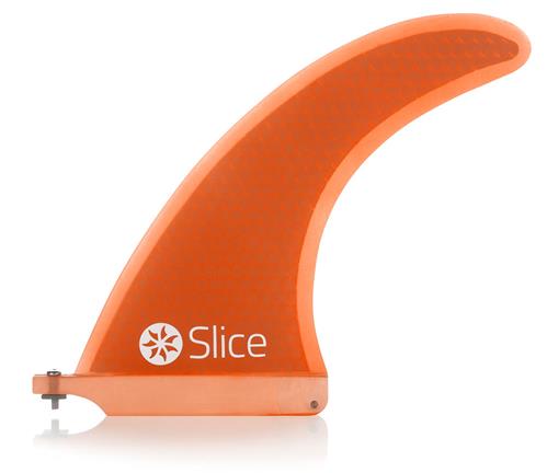 Slice Fins Rtm Hexcore Us-Box Centre Fin Orange - Longboard Single