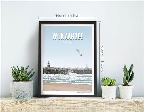Awesome Maps Dream Spot Wijk Aan Zee - Maps & posters