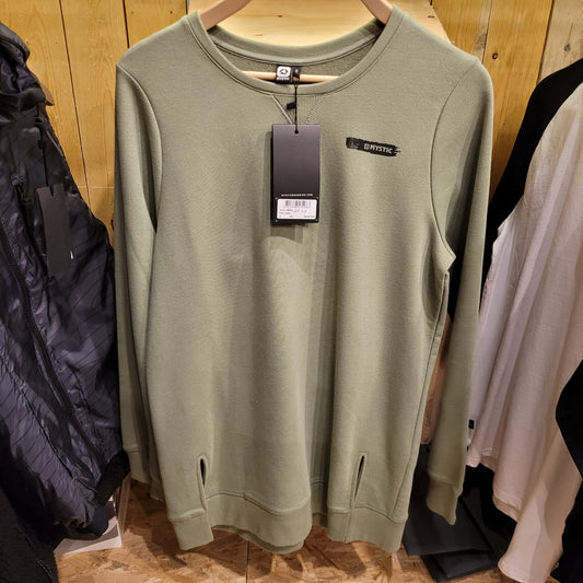Mystic Entioe Sweat Seasalt Green - Sweats