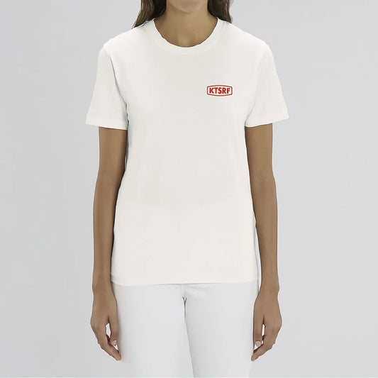 KTSRF teeshirt White/Red - Tees