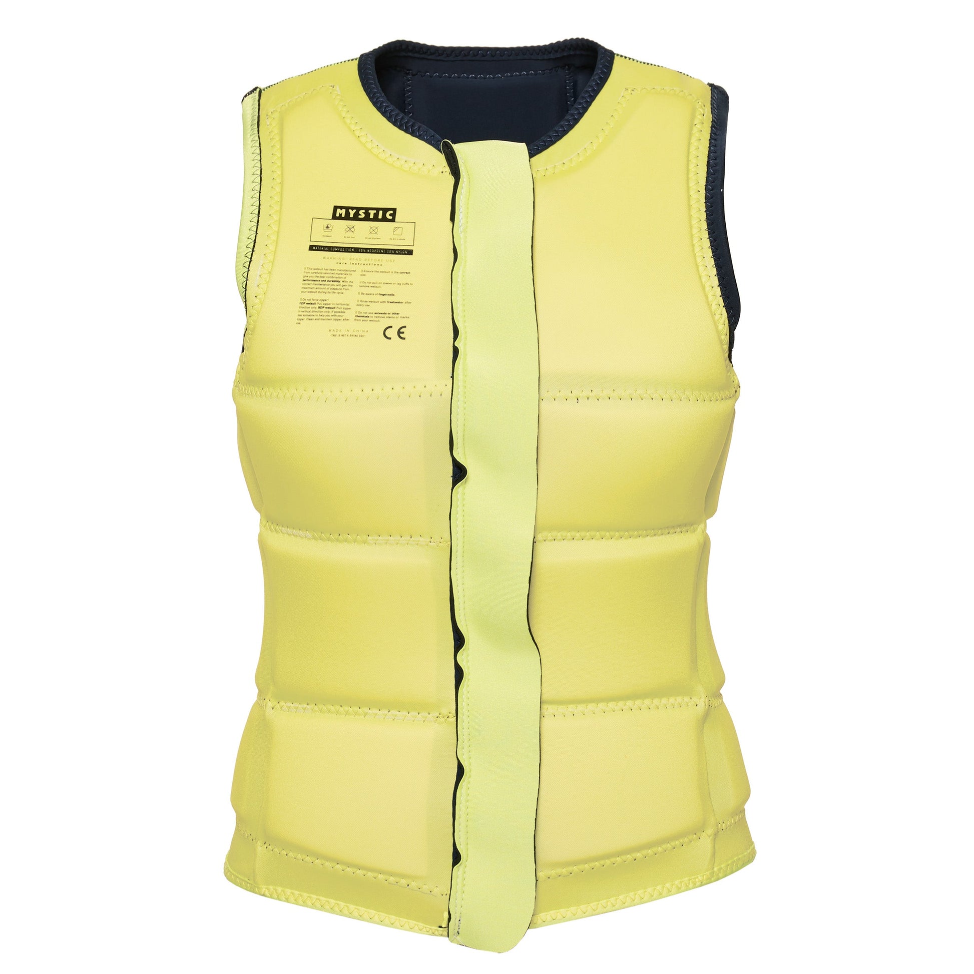 Mystic Dazzled Impact Vest Fzip Wake Women - Impact Wake Vests