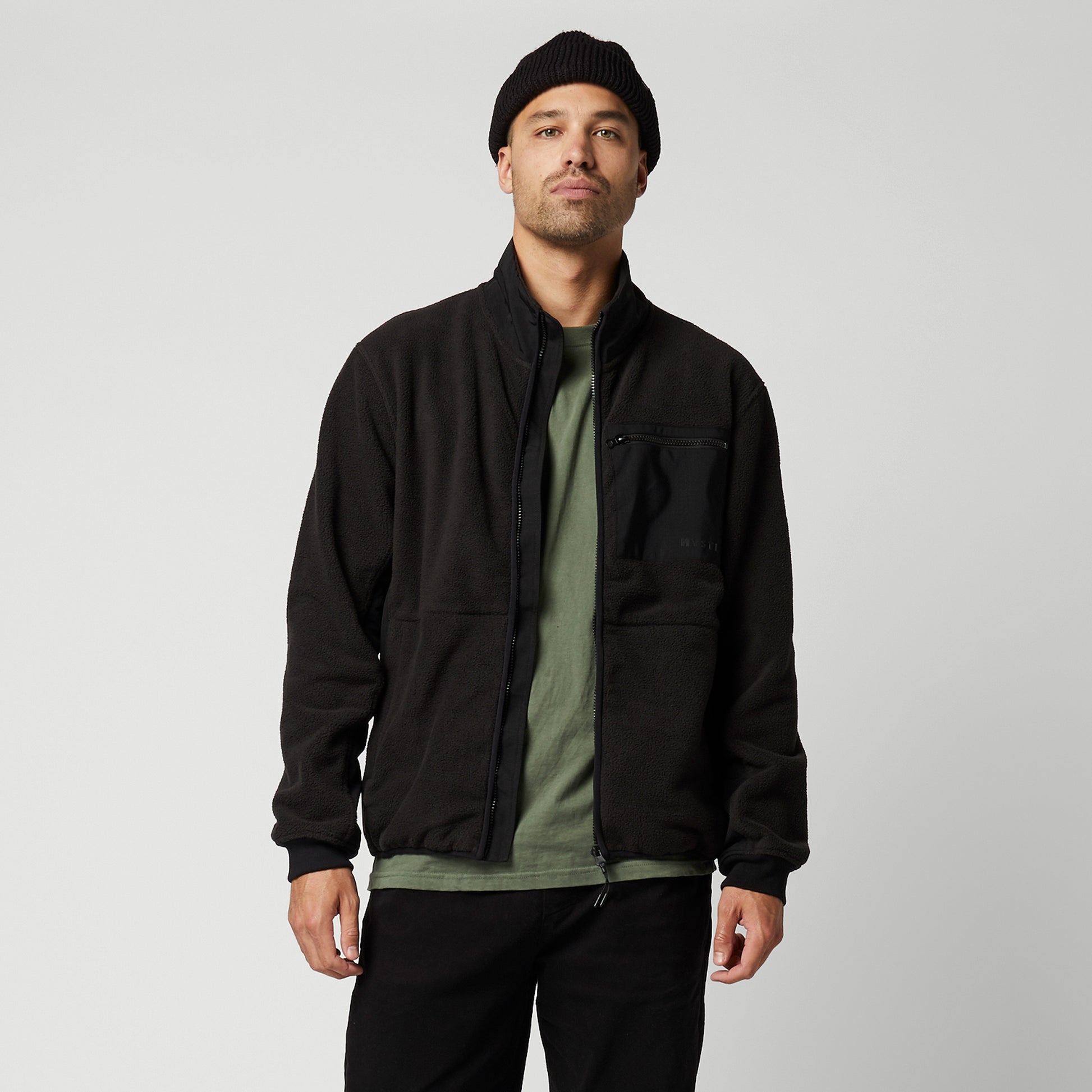 Mystic DTS Fleece Zip Thru Sweat - Jackets