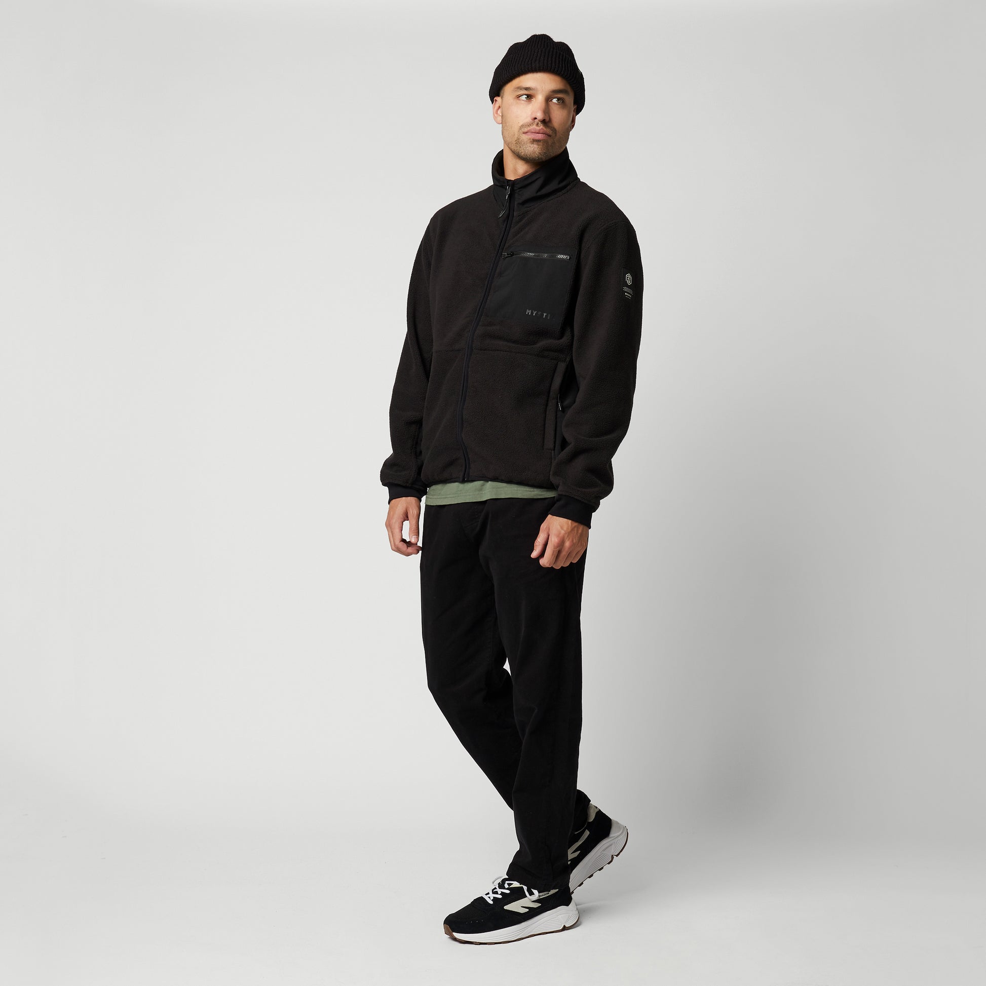 Mystic DTS Fleece Zip Thru Sweat - Jackets