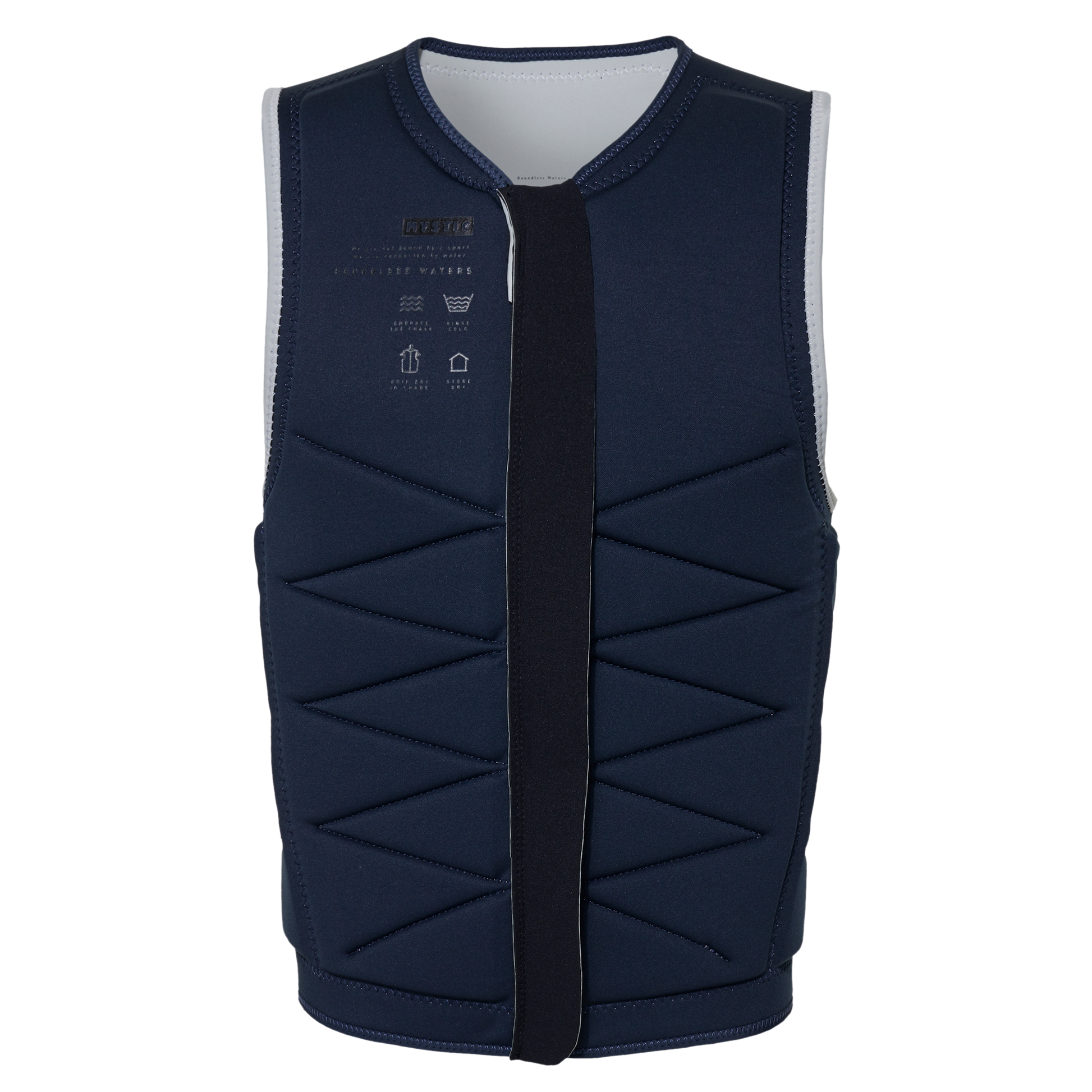 Mystic Outlaw Impact Vest Fzip Wake | 24 - Impact Wake Vests