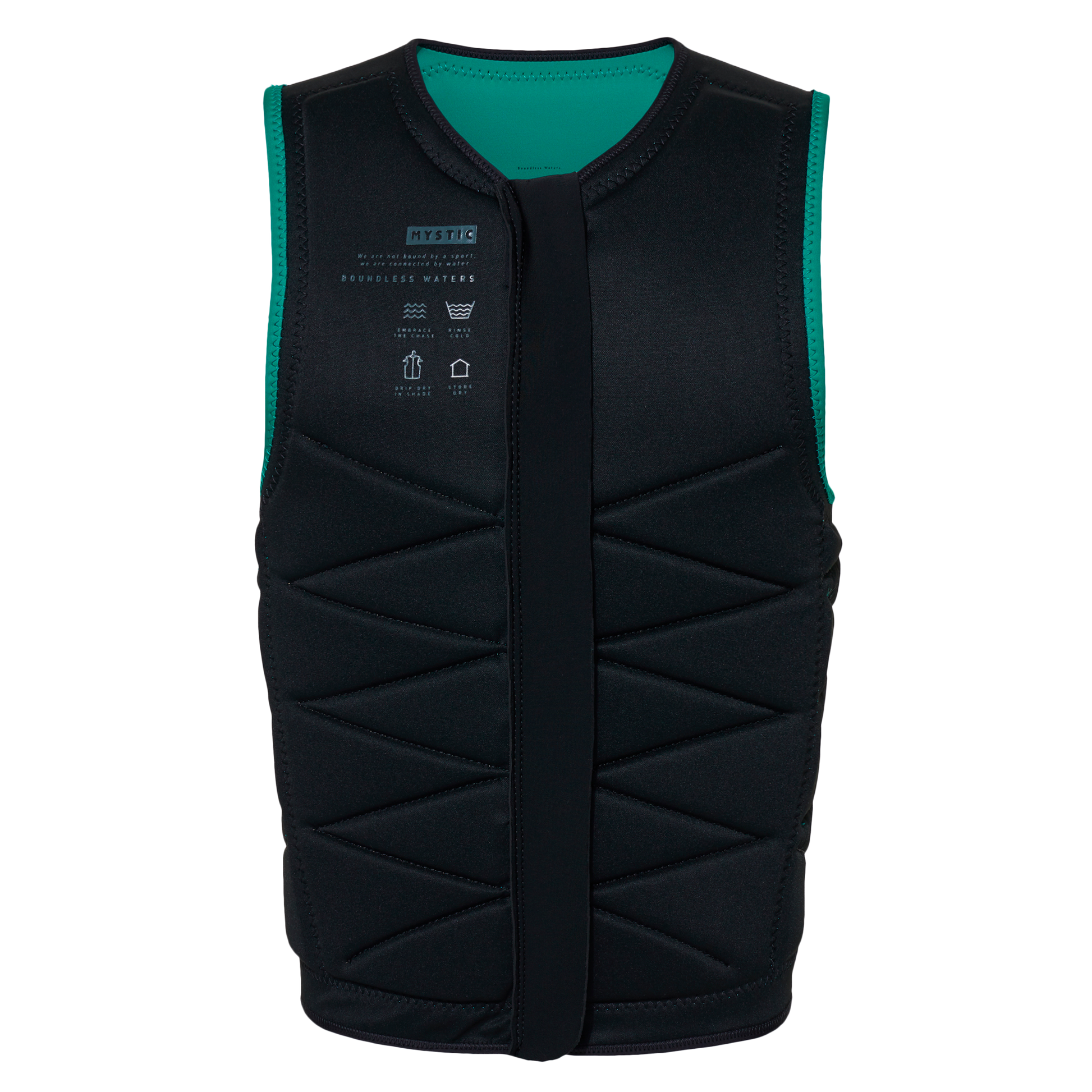 Mystic Outlaw Impact Vest Fzip Wake | 24 - Impact Wake Vests