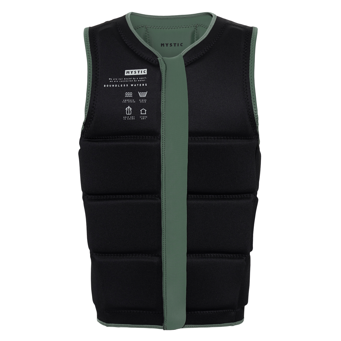 Mystic Star Impact Vest Fzip Wake | 24 - Impact Wake Vests