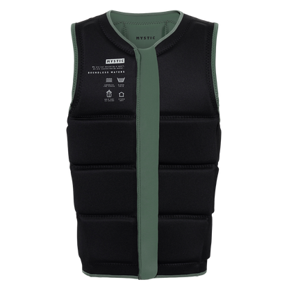 Mystic Star Impact Vest Fzip Wake | 24 - Impact Wake Vests