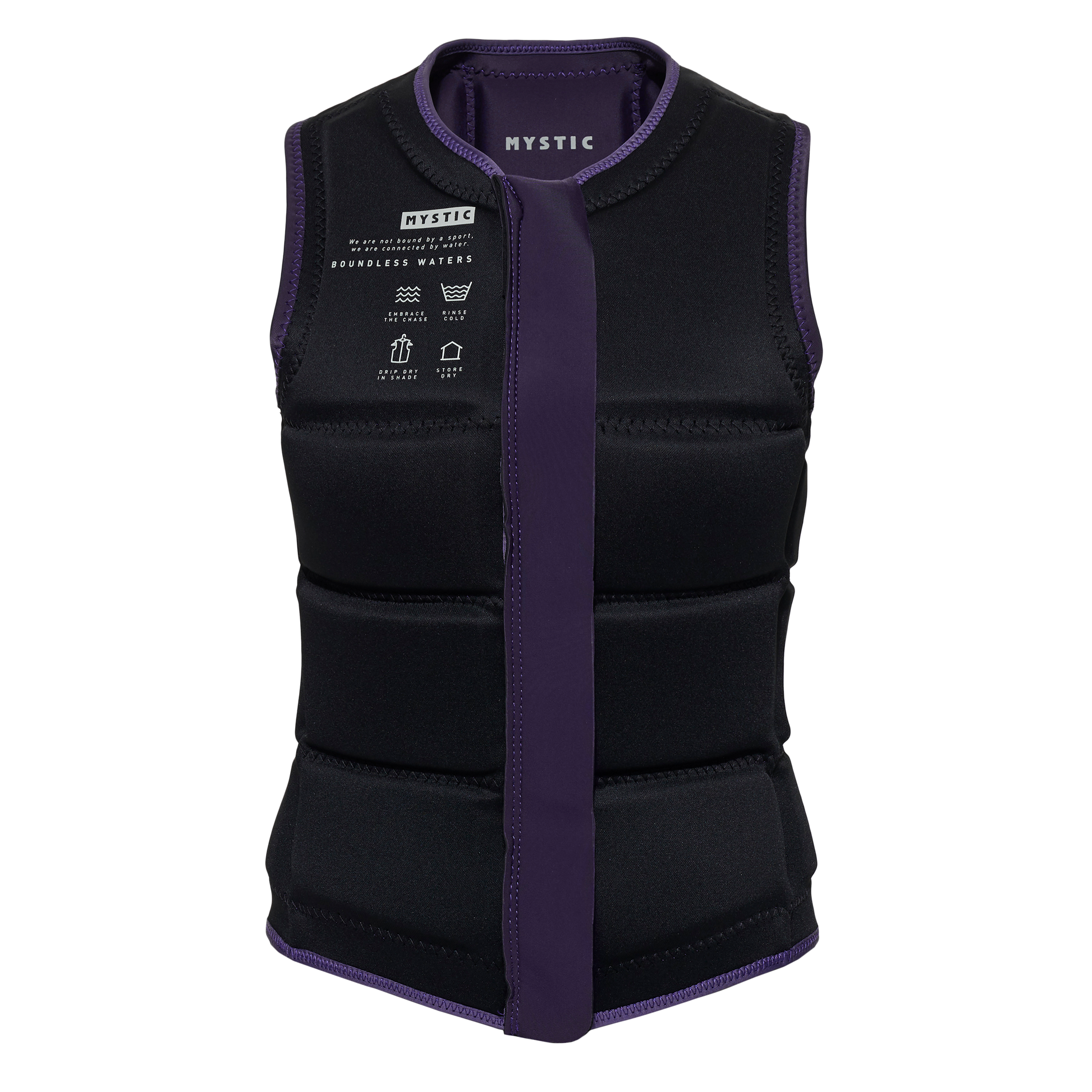 Mystic Star Impact Vest Fzip Wake Women | 24 - Impact Wake Vests