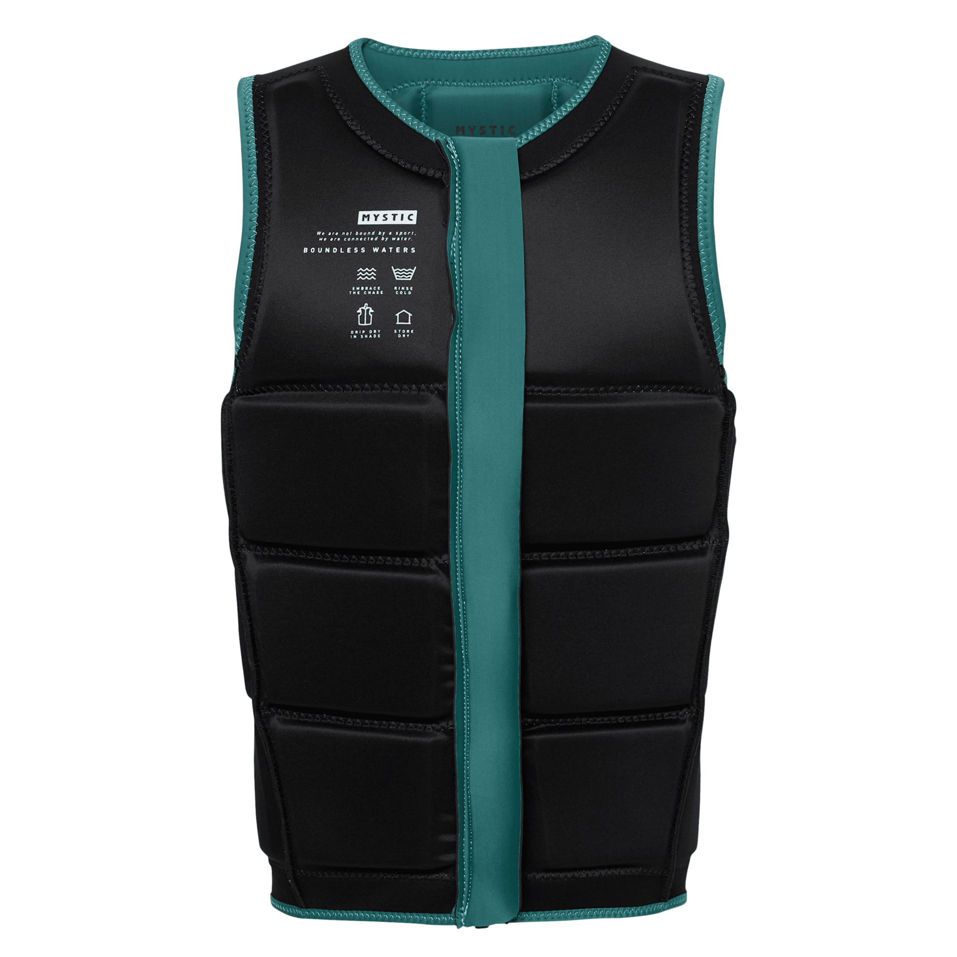 Mystic Star Impact Vest Fzip Wake | 24 - Impact Wake Vests