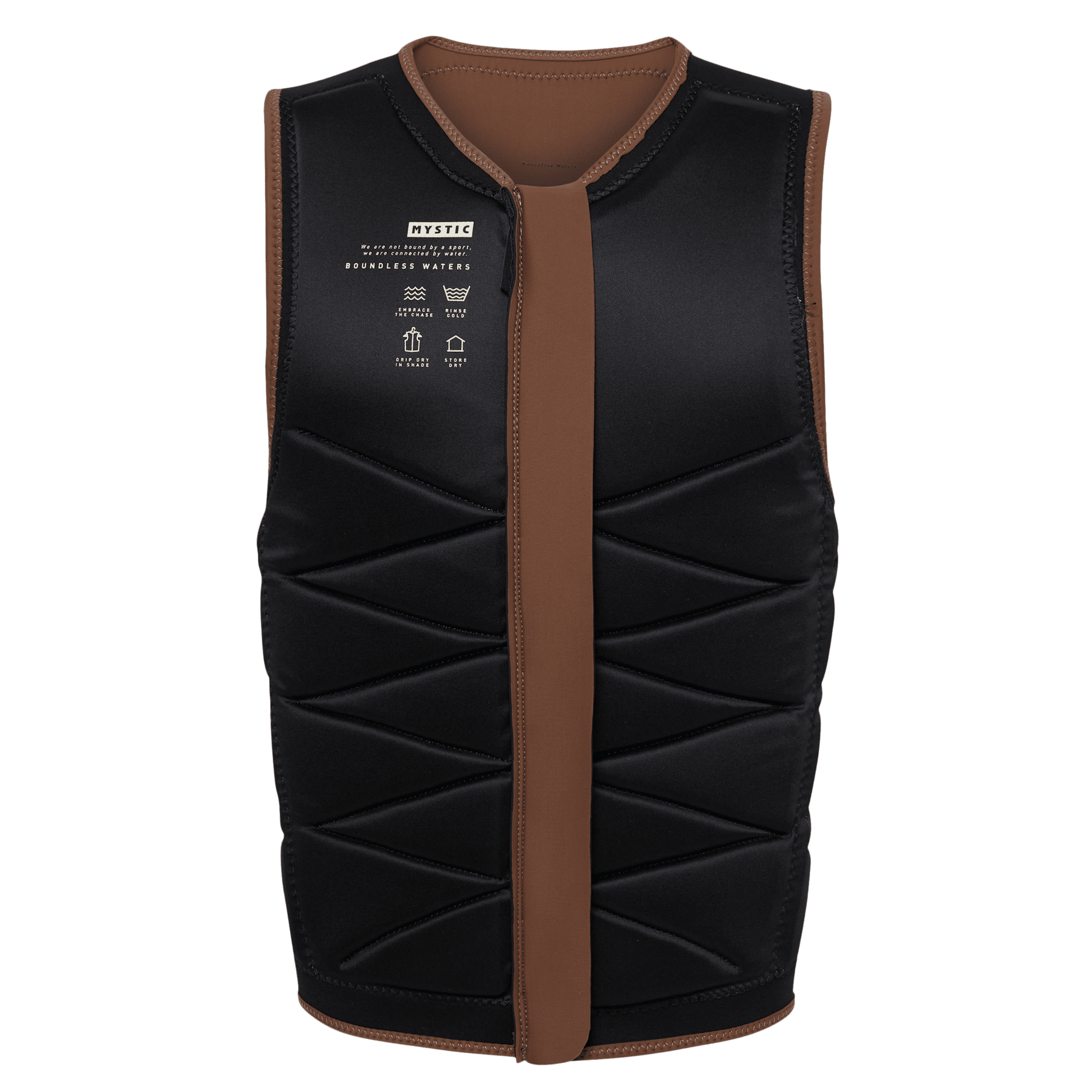 Mystic Outlaw Impact Vest Fzip Wake | 24 - Impact Wake Vests
