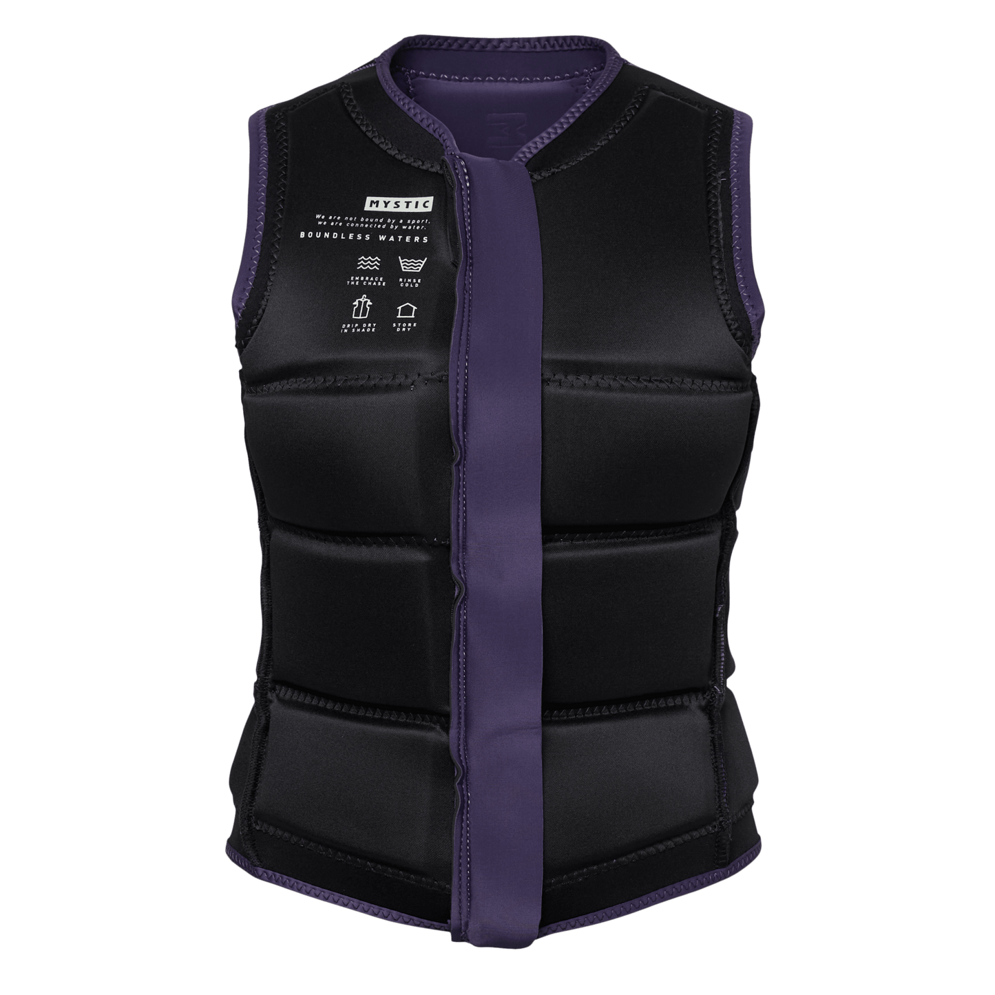 Mystic Evoke Impact Vest Fzip Wake Women - Impact Wake Vests
