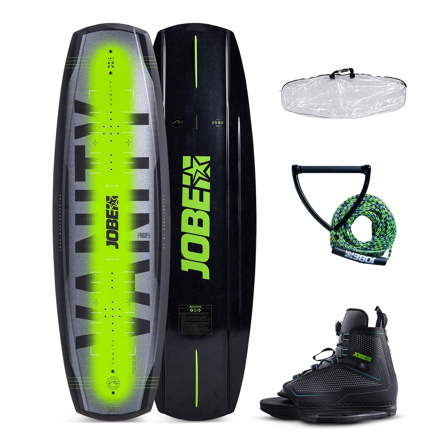 Jobe Vanity Wakeboard 131 & Maze Bindings Package - Wakeboards