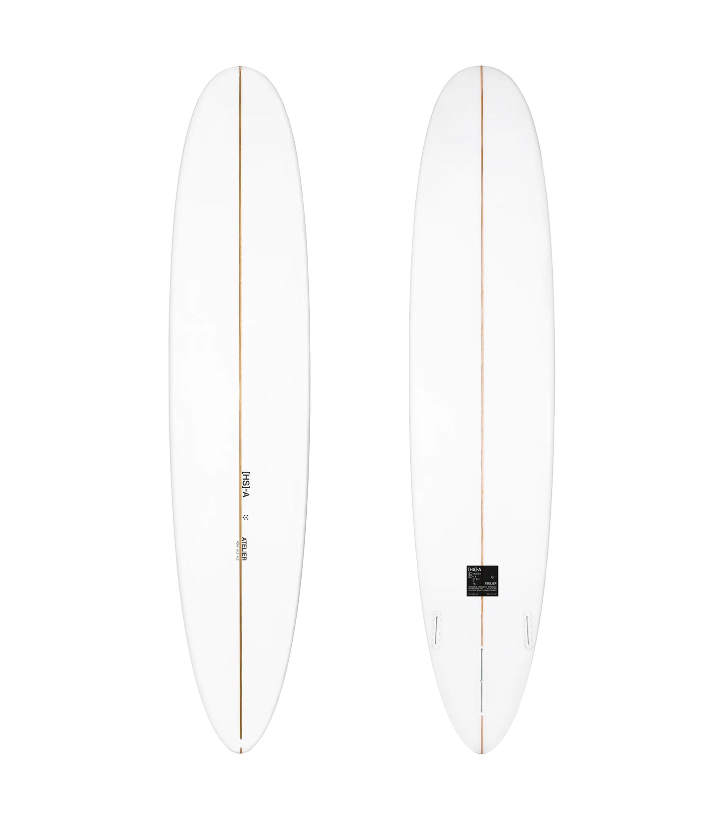 HS Atelier Classic Longboard PU - Futures - 2 + 1 Fin - Long Boards
