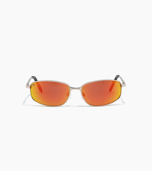 Ritual Vision Californication - Matte Silver / Orange Reflective - Sunglasses