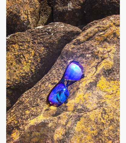 Ritual Vision Break & Enter - Polished Black / Blue Reflective - Sunglasses