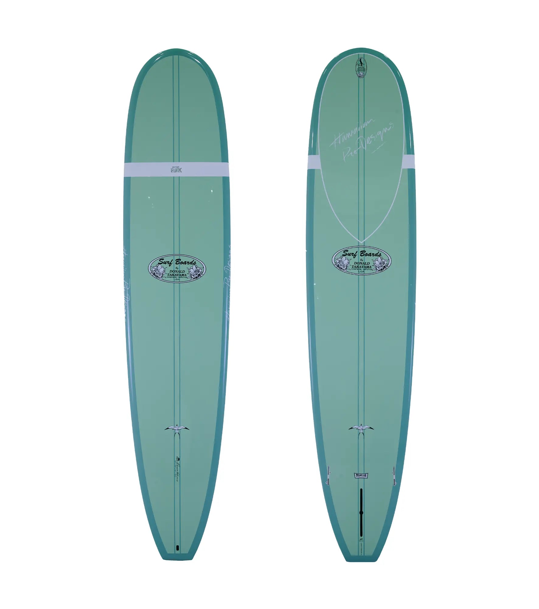 Takayama In The Pink - Tuflite Pro - FCS II - 2 + 1 Fin - Long Boards