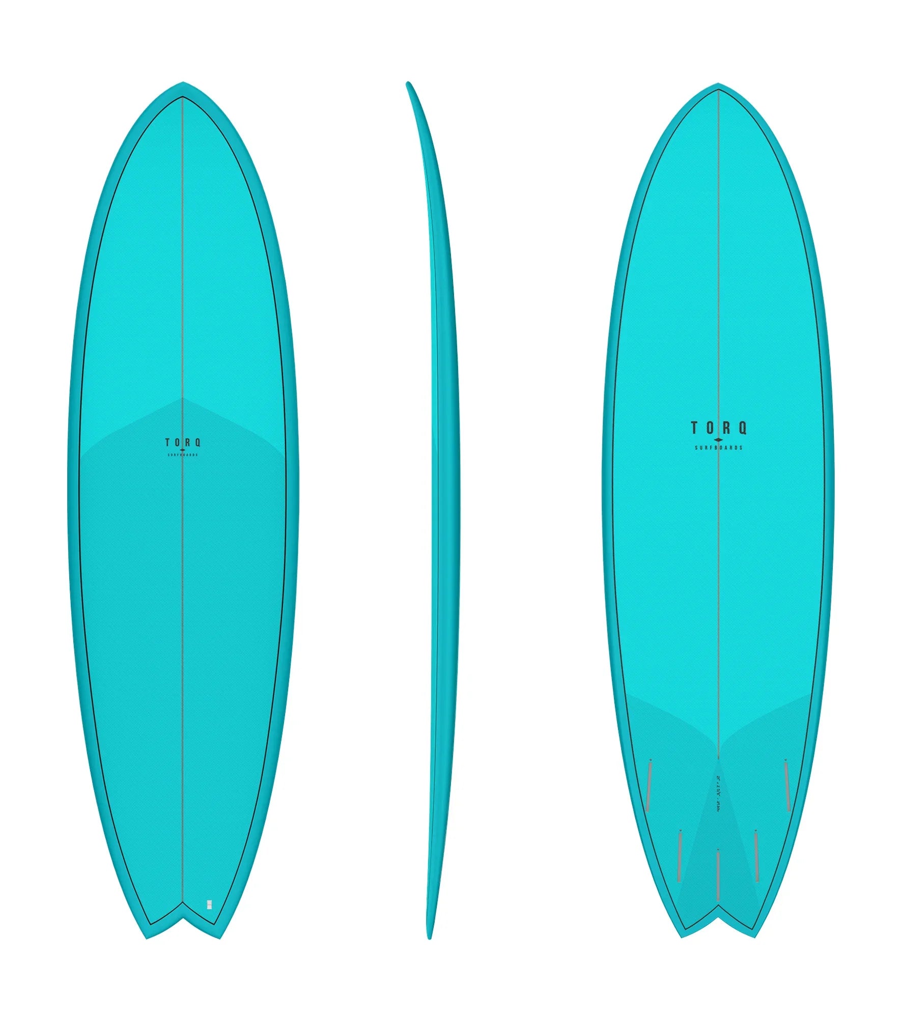 Torq Mod Fish TET - Futures - 5 Fin - Short Boards