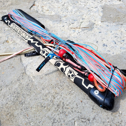 Wainman 6.25m+9m SMOKE Kite w/bar USED | 15 - Kites (GRADE C)