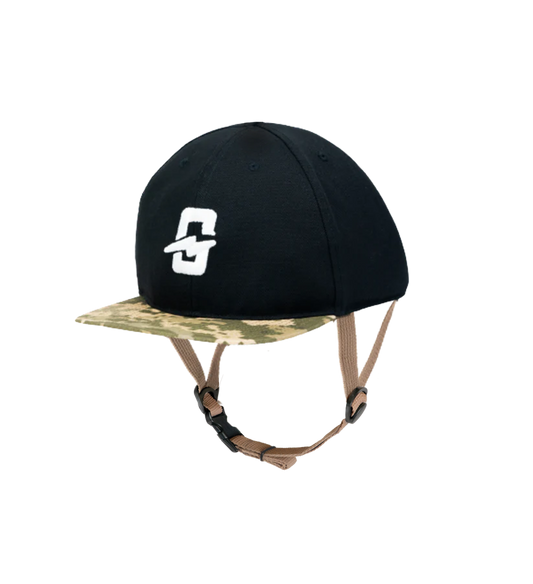 BangProof Cap Helmet - Black / Digital Camo - Cap Helmets