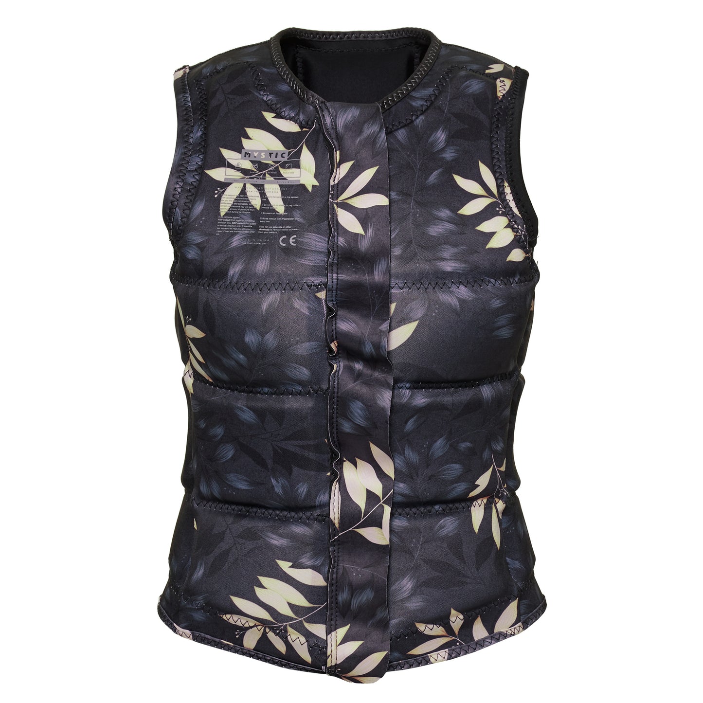 Mystic Dazzled Impact Vest Fzip Wake Women - Impact Wake Vests