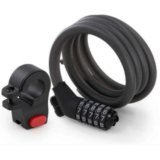 Segway Ninebot Combo Cable Lock 1.20m x 12mm - Combo Cable Locks