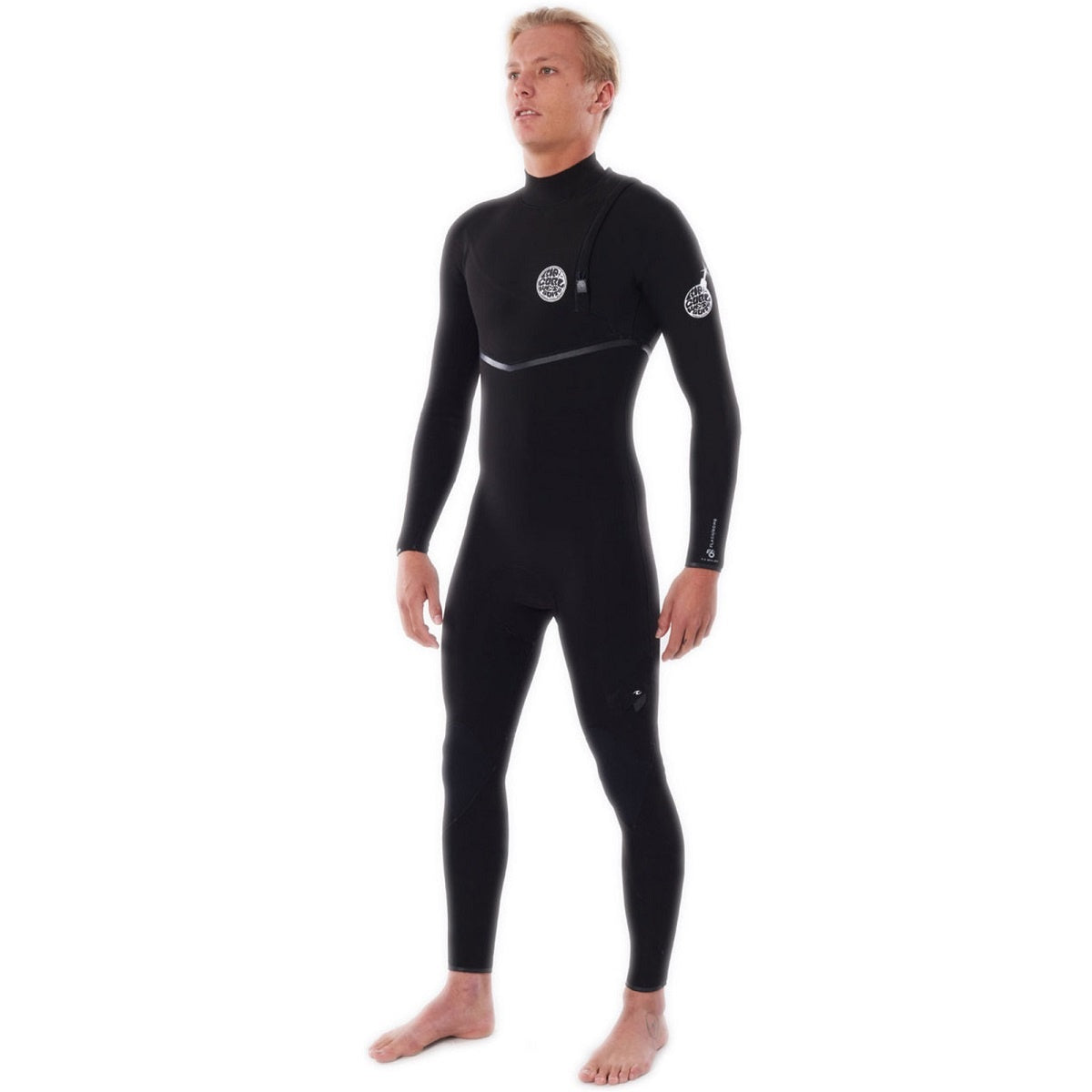 Rip Curl Flashbomb 4/3 Zip Free Wetsuit Wsmysf - Black (E6) - Fullsuit / Zip-free