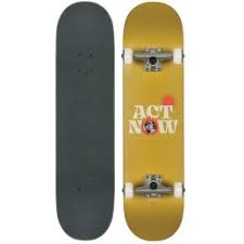 Globe G1 Act Now 8.0" - Mustard 10525404-MUS - complete Skateboard - Skateboards